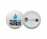 Wash Yo Hands Pinback Button